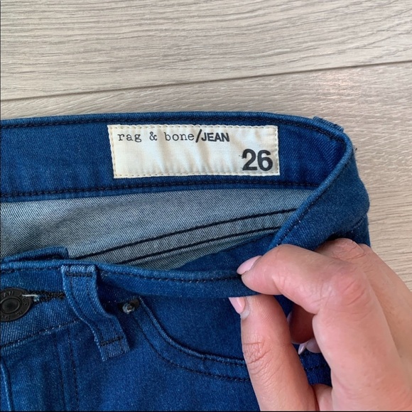 Rag & Bone High Rise Skinny Lightweight Skye Jeans - Picture 9 of 16